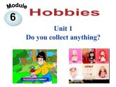 八年级下 Module 6 Hobbies Unit 1 Do you collect anything 课件