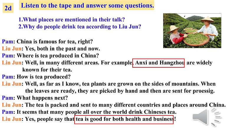 Unit5 What are the shirts made of   SectionA2d&Grammar Focus第6页