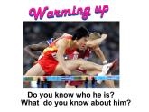 九年级上Module 8 Sports lifeUnit 2 He was invited to competitions around the world.课件