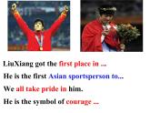 九年级上Module 8 Sports lifeUnit 2 He was invited to competitions around the world.课件