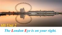英语外研版 (新标准)Unit 2 The London Eye is on your right.背景图ppt课件