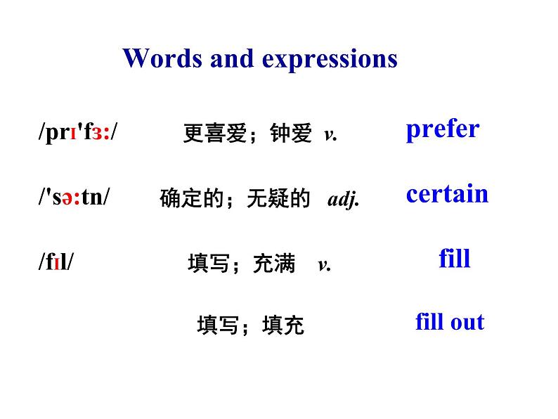 八年级下Module 7 Summer in Los AngelesUnit 2 Fill out a form and come to learn English in LA课件07