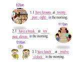 七上Module 5 My school day  Unit 2 We start work at nine o'clock.课件