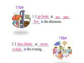 七上Module 5 My school day  Unit 2 We start work at nine o'clock.课件