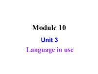 初中英语外研版 (新标准)七年级上册Unit 3 Language in use.授课ppt课件