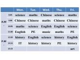外研版 (新標(biāo)準(zhǔn)) 英語(yǔ)七年級(jí)上冊(cè)Module 5 Unit 3 課件