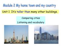 2020-2021学年Unit 1 It's taller than many other buildings.集体备课课件ppt