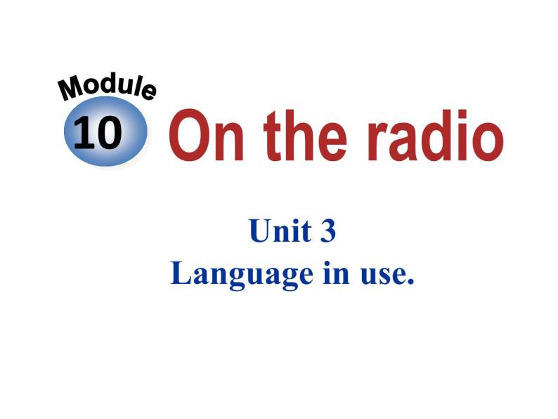 外研版 (新标准) 英语七年级上册module10Unit3 (1)课件01