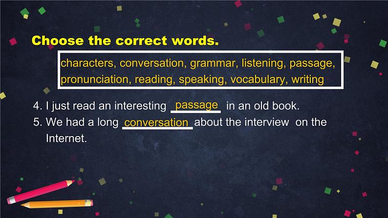 U1 Lesson 2 An Interview on TV 1 课件 初中英语北师大版八年级上册07