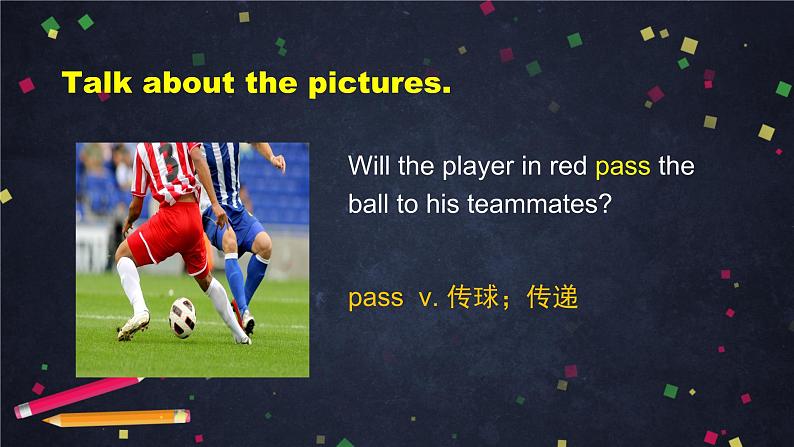 U1 Lesson 3 The Big Game 1 课件 初中英语北师大版八年级上册06