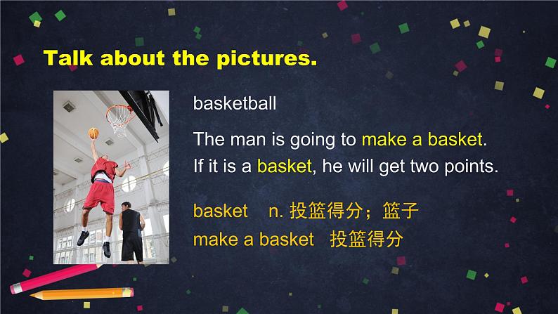 U1 Lesson 3 The Big Game 1 课件 初中英语北师大版八年级上册07