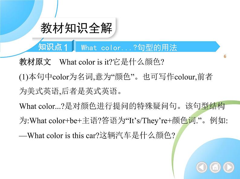 Starter Unit 3　What color is it？第2页