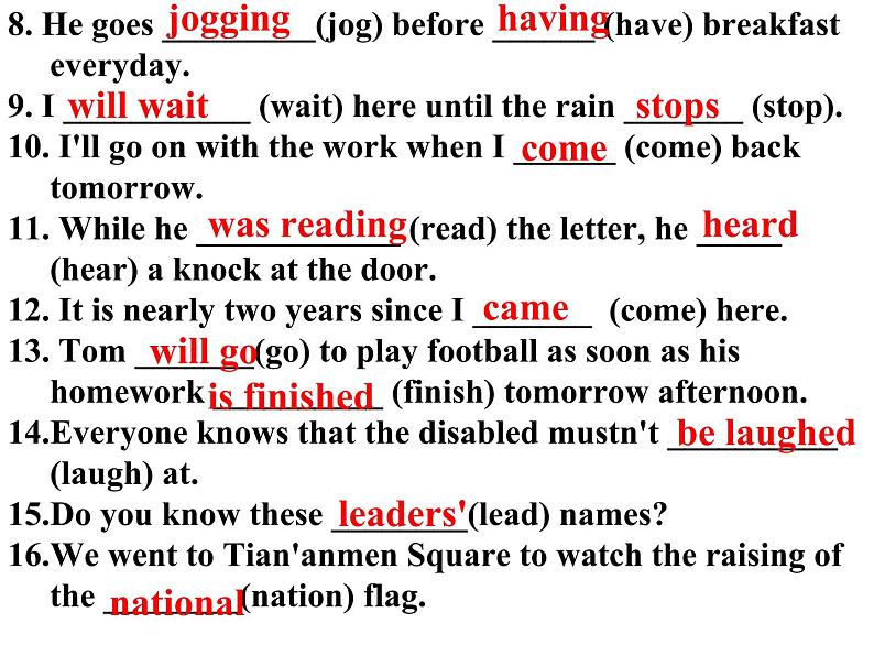 Unit4 Growing up Integrated skills课件 译林版英语九年级上册03