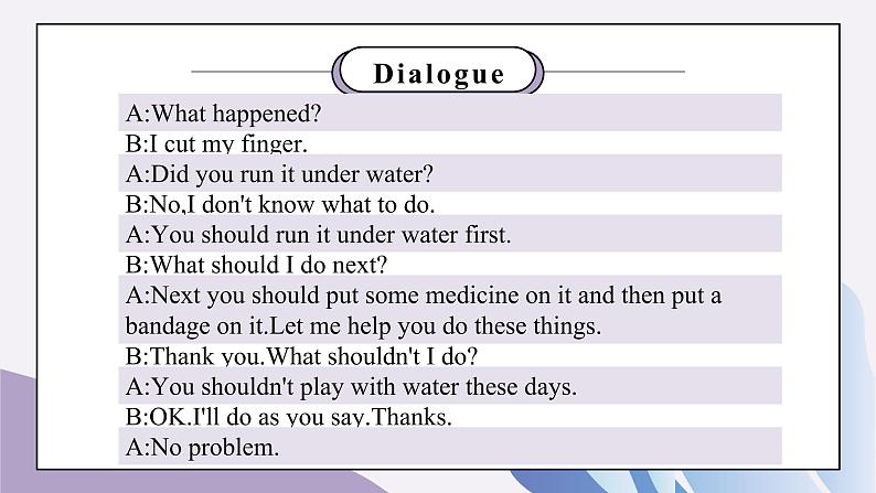 Unit1 What's the matter 第五课时课件+教案+素材07