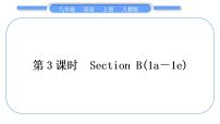 人教新目标 (Go for it) 版九年级全册Unit 4 I used to be afraid of the dark.Section B习题课件ppt