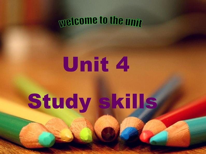 Unit4 My day Study skills课件 译林版英语七年级上册第1页