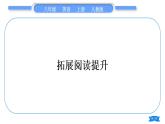 人教版八年级英语上Unit 4　What's  the best movie theater拓展阅读提升习题课件