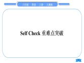 人教版八年级英语上Unit 6　I'm going to study computer scienceSelf check重难点突破习题课件