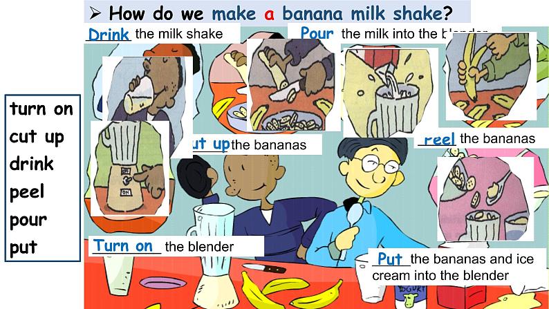 八年级上Unit 8 How do you make a banana milk Section 1a-2d 课件第3页