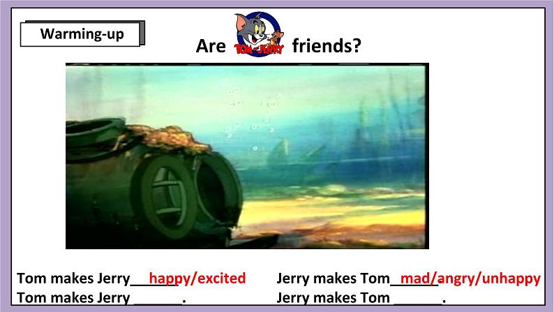 Unit 11 Sad movies make me cry.SectionA2d&Grammar Focus 课件+导学案+素材03