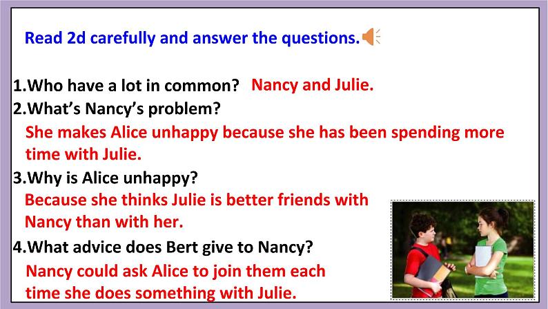 Unit 11 Sad movies make me cry.SectionA2d&Grammar Focus 课件+导学案+素材05