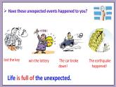 Unit 12 Life is full of the unexpected.SectionA1a-2c 课件+导学案+素材