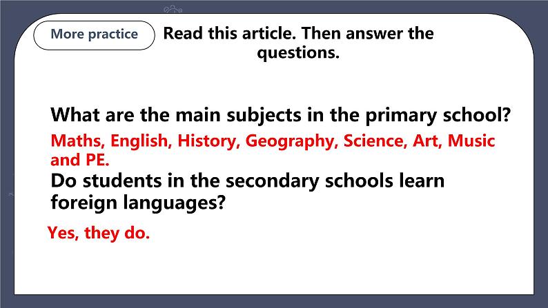 牛津深圳版 九下Module 1 Unit 2 Culture shock  Period 4 More practice & Culture corner课件+教案+导学案07