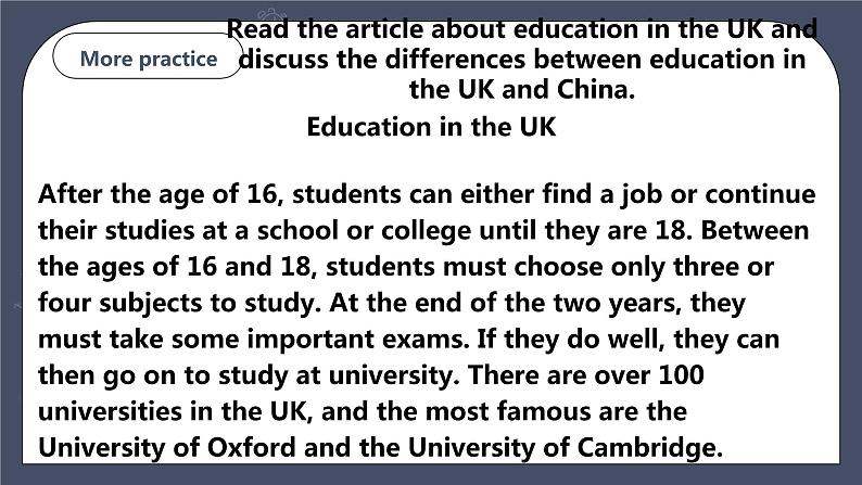 牛津深圳版 九下Module 1 Unit 2 Culture shock Period 2 Reading II & Listening_课件+教案+导学案08