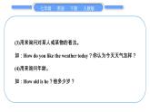 人教版七年级英语下Unit7第3课时　SectionB(1a－1e)习题课件