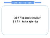 人教版七年级英语下Unit9第1课时　SectionA(1a－1c)习题课件