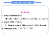 人教版七年级英语下Unit7单元语法精讲与精练(GrammarFocus－3b)习题课件