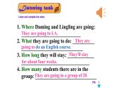 八年级下Module 7 Summer in Los Angeles Unit 1 Please write to me and send me some photos!课件