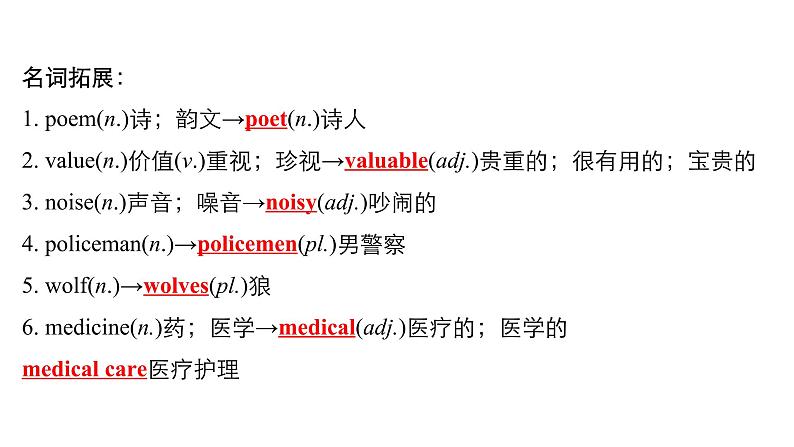 中考英语复习第19讲九全Units7_8精讲课件第3页