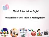 八年级上册Module 1 How to learn EnglishUnit 1 课件