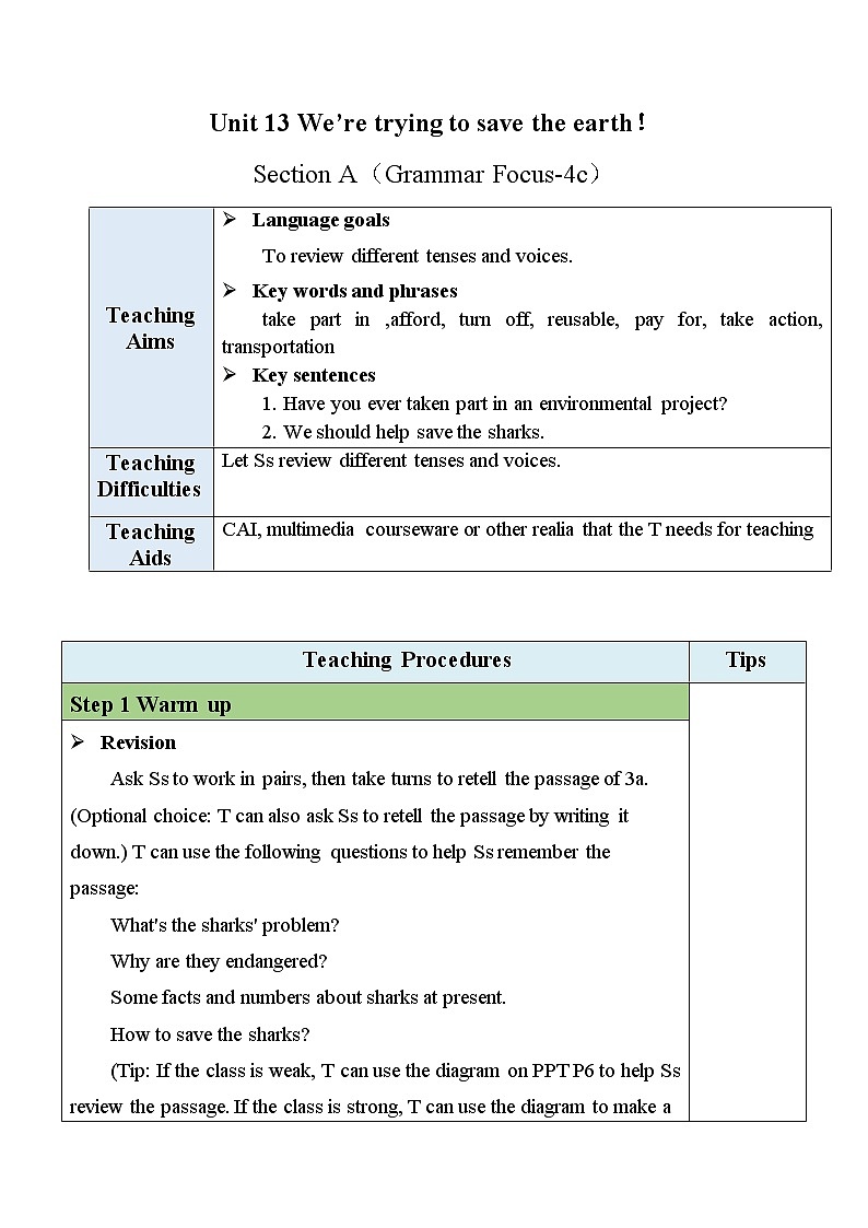Unit 13 Section A (GF-4c)第1页