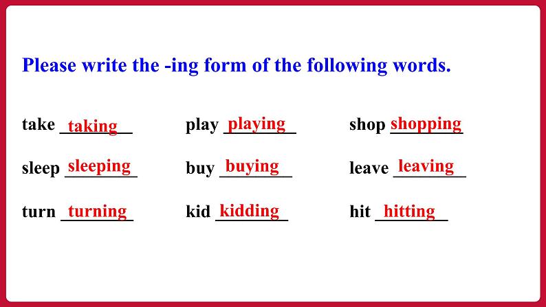 Unit5 SectionA (Grammar Focus-4c)课件——2022-2023学年人教版英语八年级下册第7页