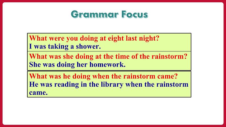 Unit5 SectionA (Grammar Focus-4c)课件——2022-2023学年人教版英语八年级下册第8页