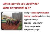 八年级上册Module 3 Sports.Unit 1 Nothing is more exciting than playing tennis.课件