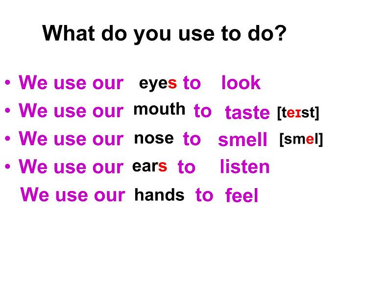 八年级下册Module 1 Feelings and impressions Unit 1 It smells delicious 课件第6页