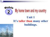 八年级上册  Module 2 My home town and my countryUnit1课件