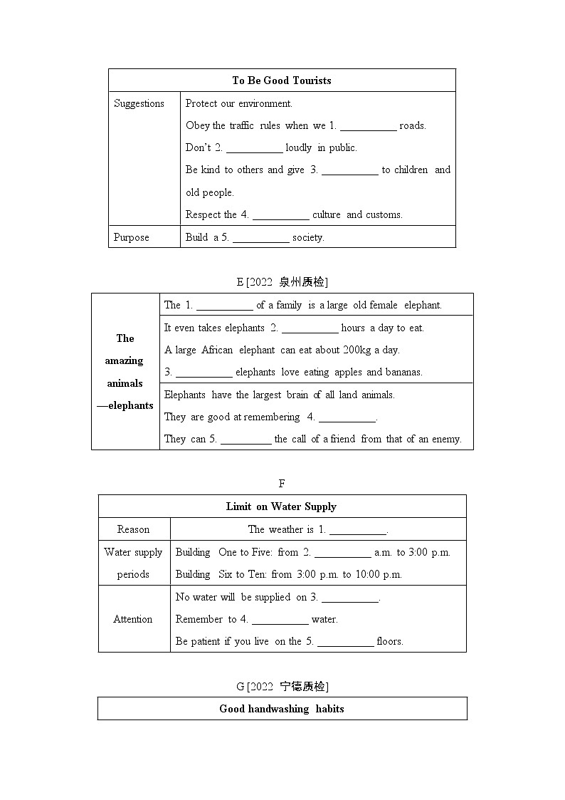 中考英语复习听力训练专项训练七含答案第2页