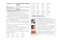 浙江省舟山市金衢山五校联盟2022-2023学年九年级上学期期中联考英语试题卷(含答案)