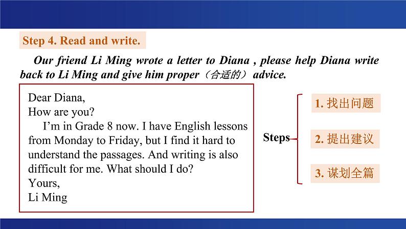 八年级上册Module 1 How to learn English 写作课件06