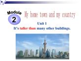 八年级上册Module 2 My home town and my countryUnit 1 It's taller than many other buildings.课件