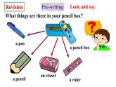 人教新目标七年级英语上册--Unit 3 Is this your pencil Section B 3a-Self check 写作课优质课课件