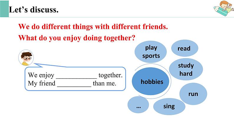 人教新目标八年级英语上册--Unit3 I’m more outgoing than my sister.SectionB (3a-Self check) 课件+音视频08