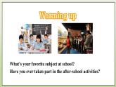 Module 2 Education Unit 2 What do I like best about school 课件+音视频+练习