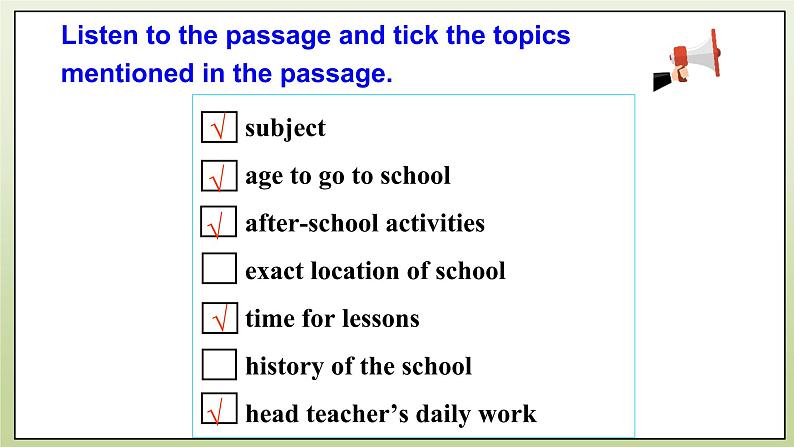 Module 2 Education Unit 2 What do I like best about school 课件+音视频+练习07