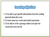 Module 4 Rules and suggestions Unit 2 we must keep the camp clean 课件+音频+练习