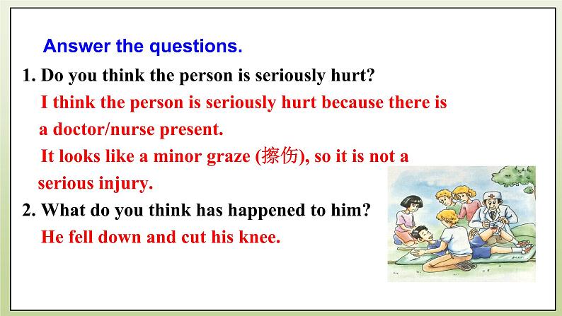 Module 5 Look after yourself Unit 1 We'd better get you to hospital 课件+音频+练习08